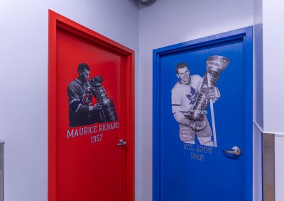 Hockey Hub Dressing Room Doors