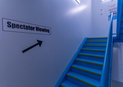 Hockey Hub Stairs to Spectator Viewing